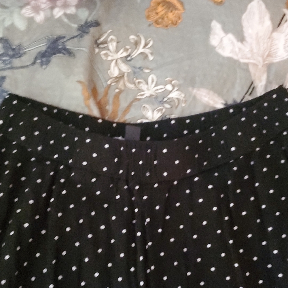 Lulu's Black and White Polka Dot Pants - Picture 5 of 7